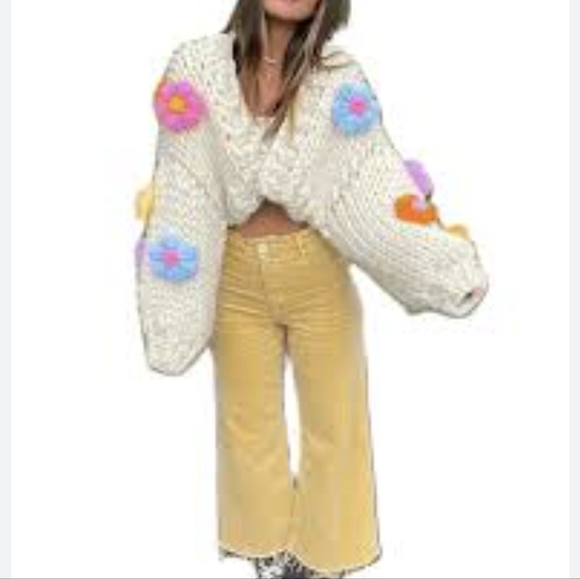 NWT Beulah Cardigan o/s - Picture 3 of 12